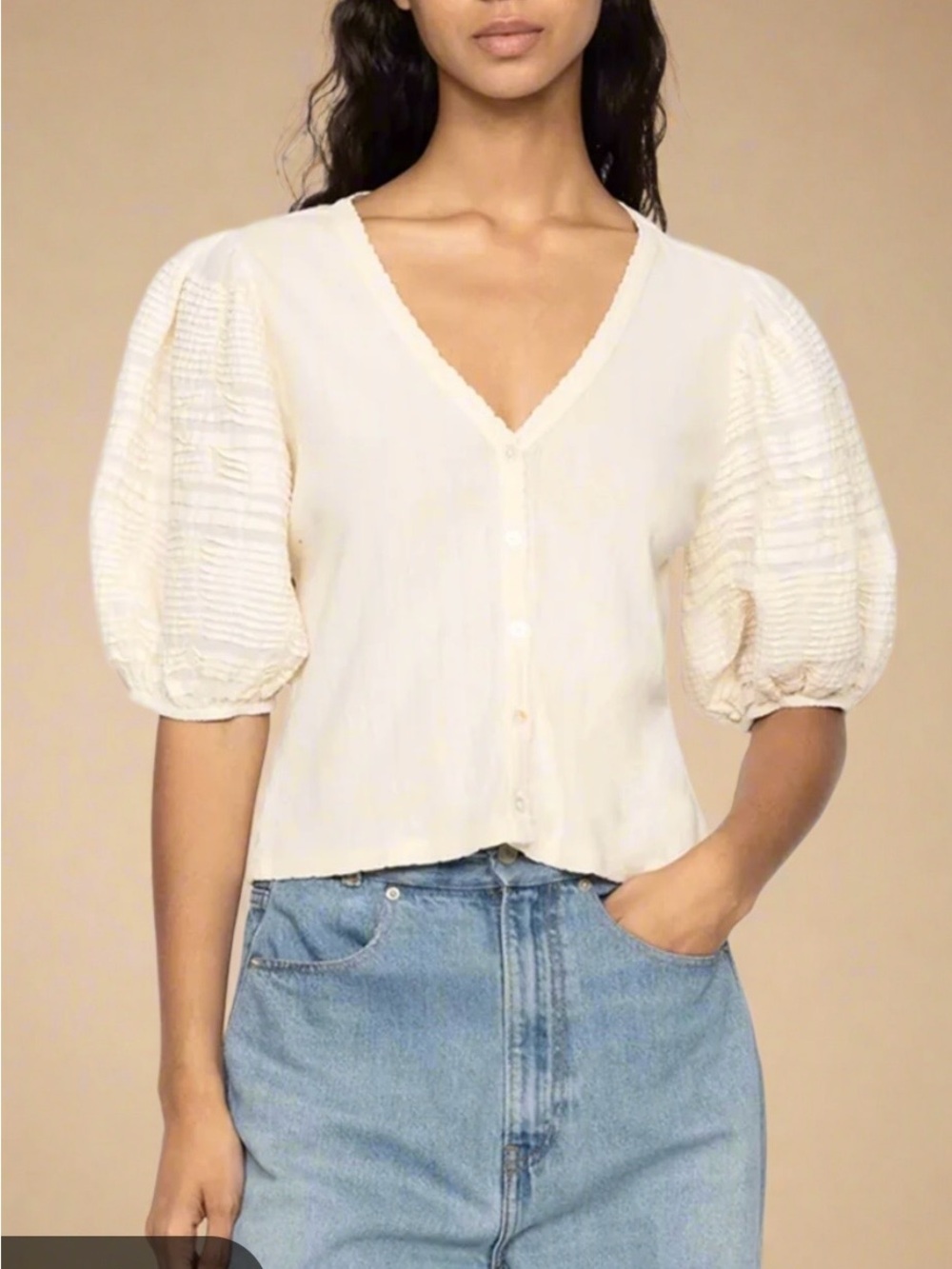 Sea NY Myra Cotton Combo Top